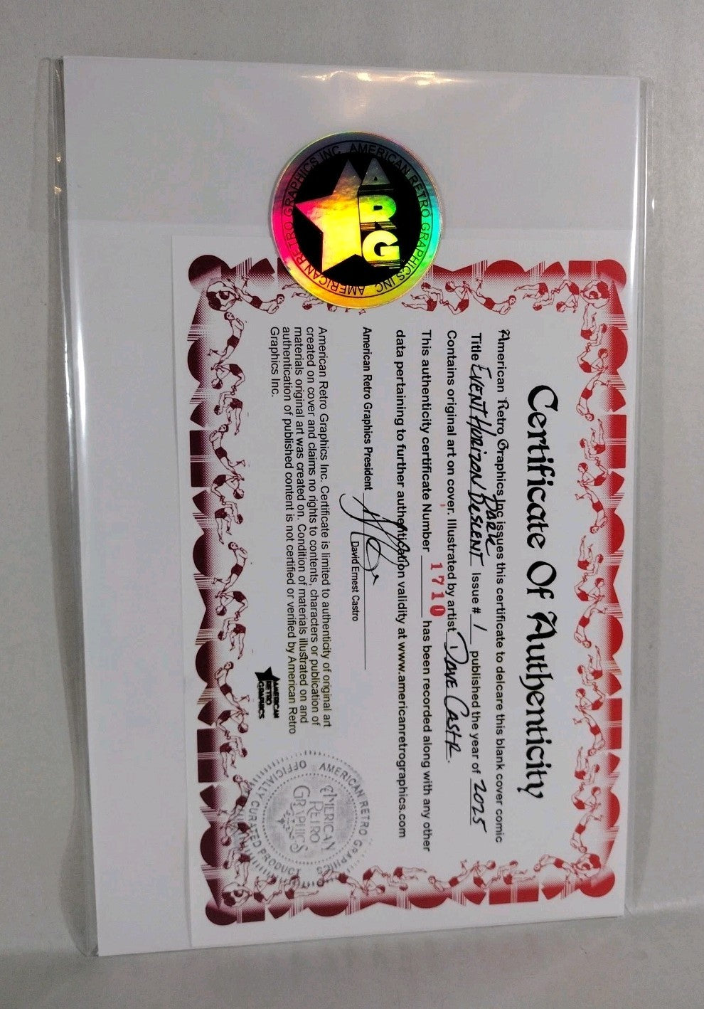 Event Horizon Dark Descent 1 (2025) IDW Sketch Cover Comic W Original DCastr Art