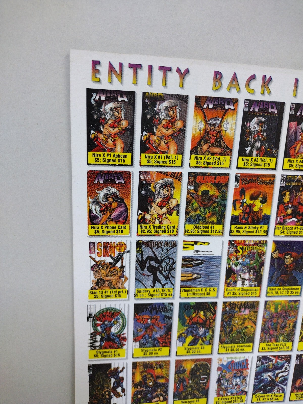 Aster Vol 2 (1995) Eternity Comic Lot #2 3 Last Celestial Knight VF-NM