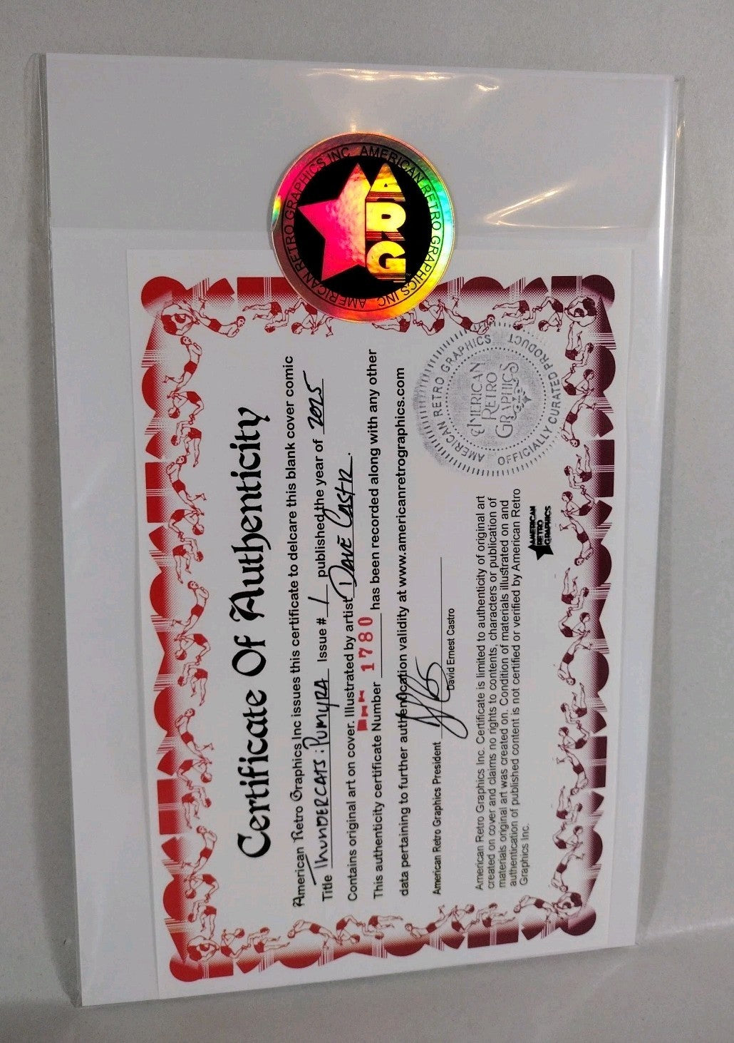 Thundercats Pumyra 1 (2025) Dynamite Sketch Cover Comic W Original DCastr Art