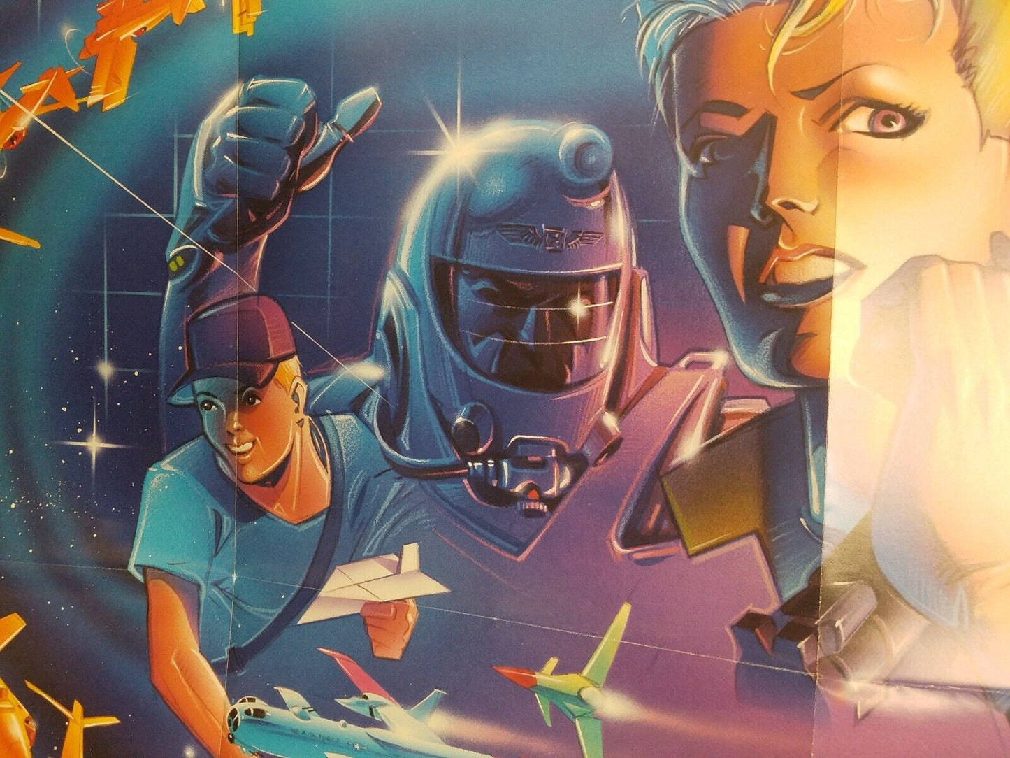 Tempest Fugitive (1990) Retailer Poster Ken Steacy Art DC Comics 22 X 35 Unused