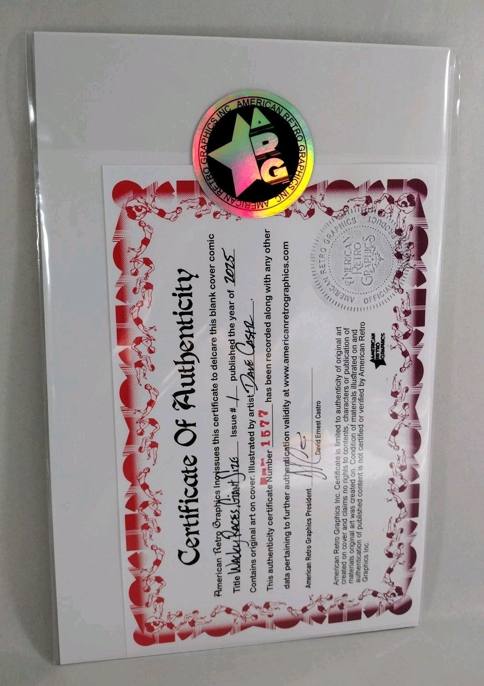 Wacky Races Giant Size #1 Dynamite Sketch Variant Comic W Original DCastr Art