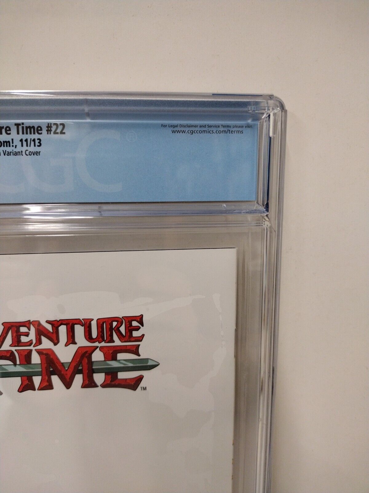 Adventure Time 22 (2013) LSP Limited 1/500 JJ Harrison Variant CGC 9.8