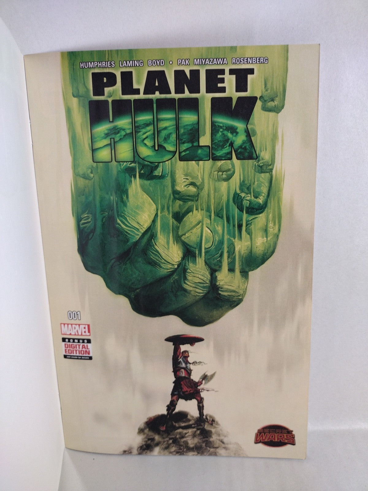 Planet Hulk #1 (2015) Marvel Comic Blank Sketch Variant Cover NM