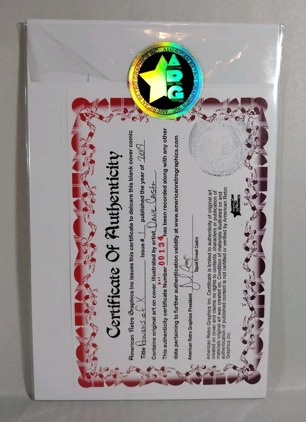 Powers of X #1 (2019) Marvel Sketch Cover Variant Comic w Original Art DCastr