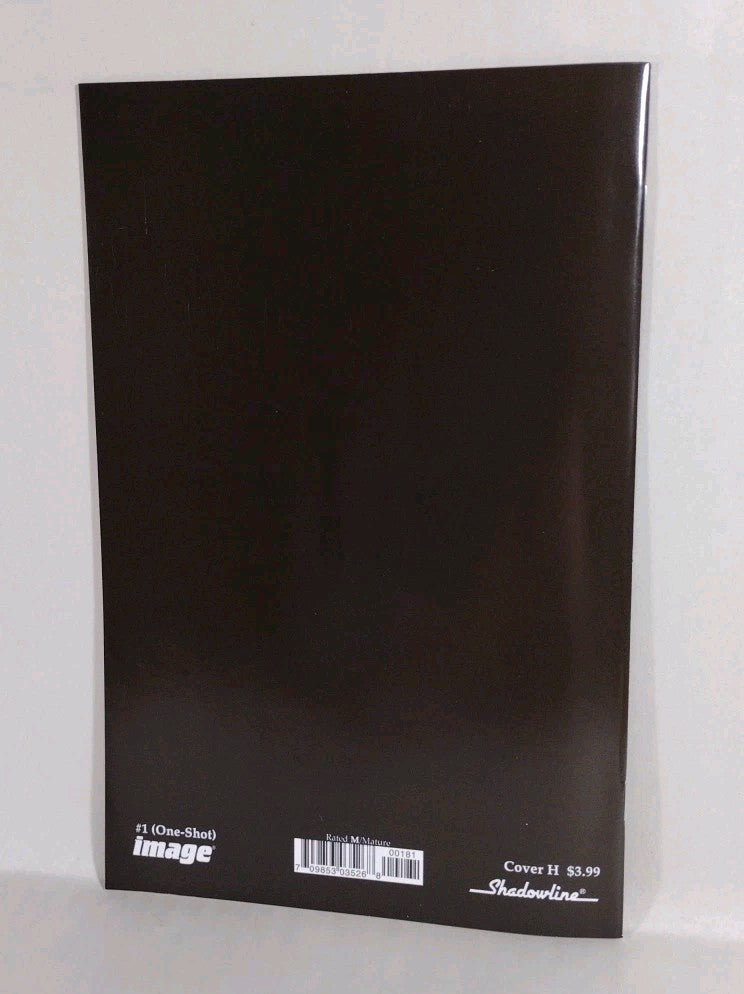 LAST SHADOWHAWK #1 (2022) Image Comic Blank Black Gloss Error Variant Cvr H NM