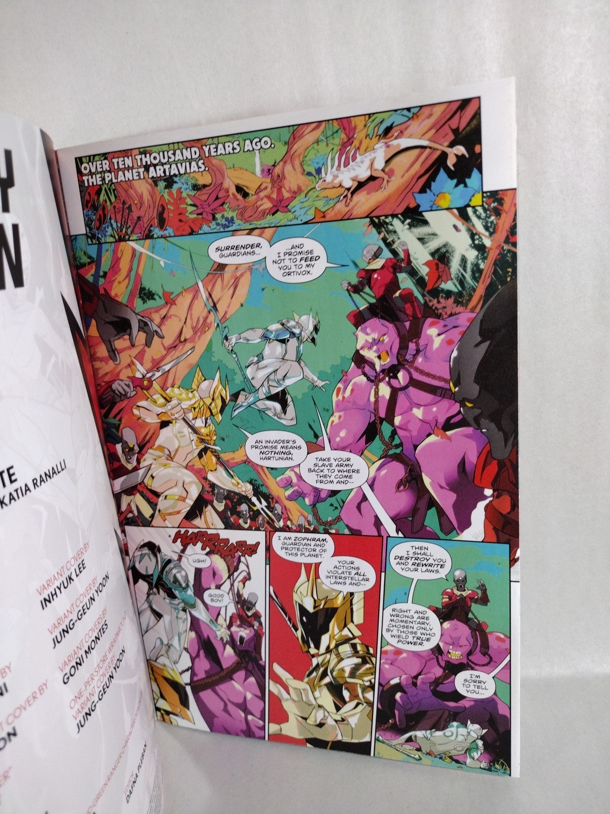 Mighty Morphin #1 (2020) Boom Power Rangers Boom Red Blank Sketch Cover Variant