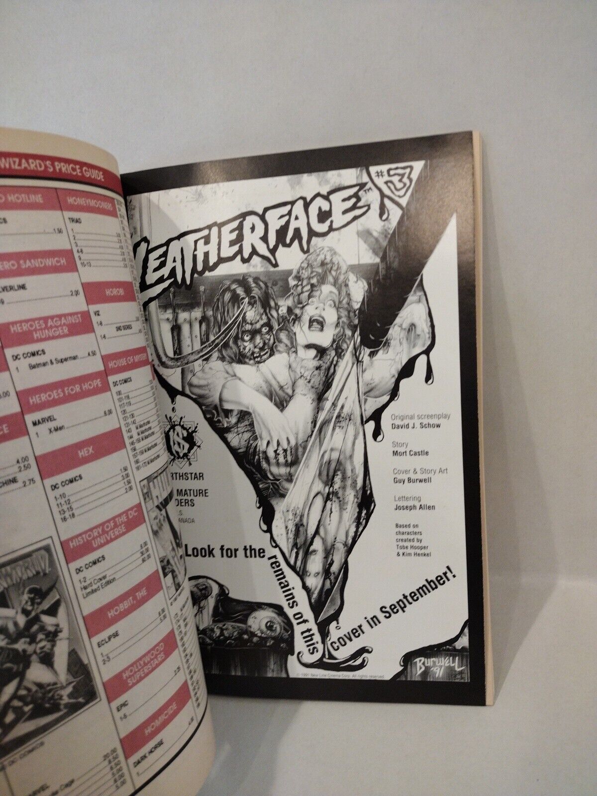 Wizard The Guide to Comics #2 (1991) Magazine Ghost Rider Cover w Poster insert