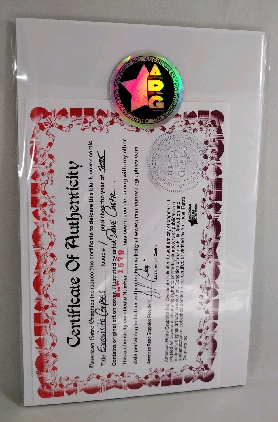 Exquisite Corpses #1 Image Comic Sketch Cover Variant W Original Dave Castr Art