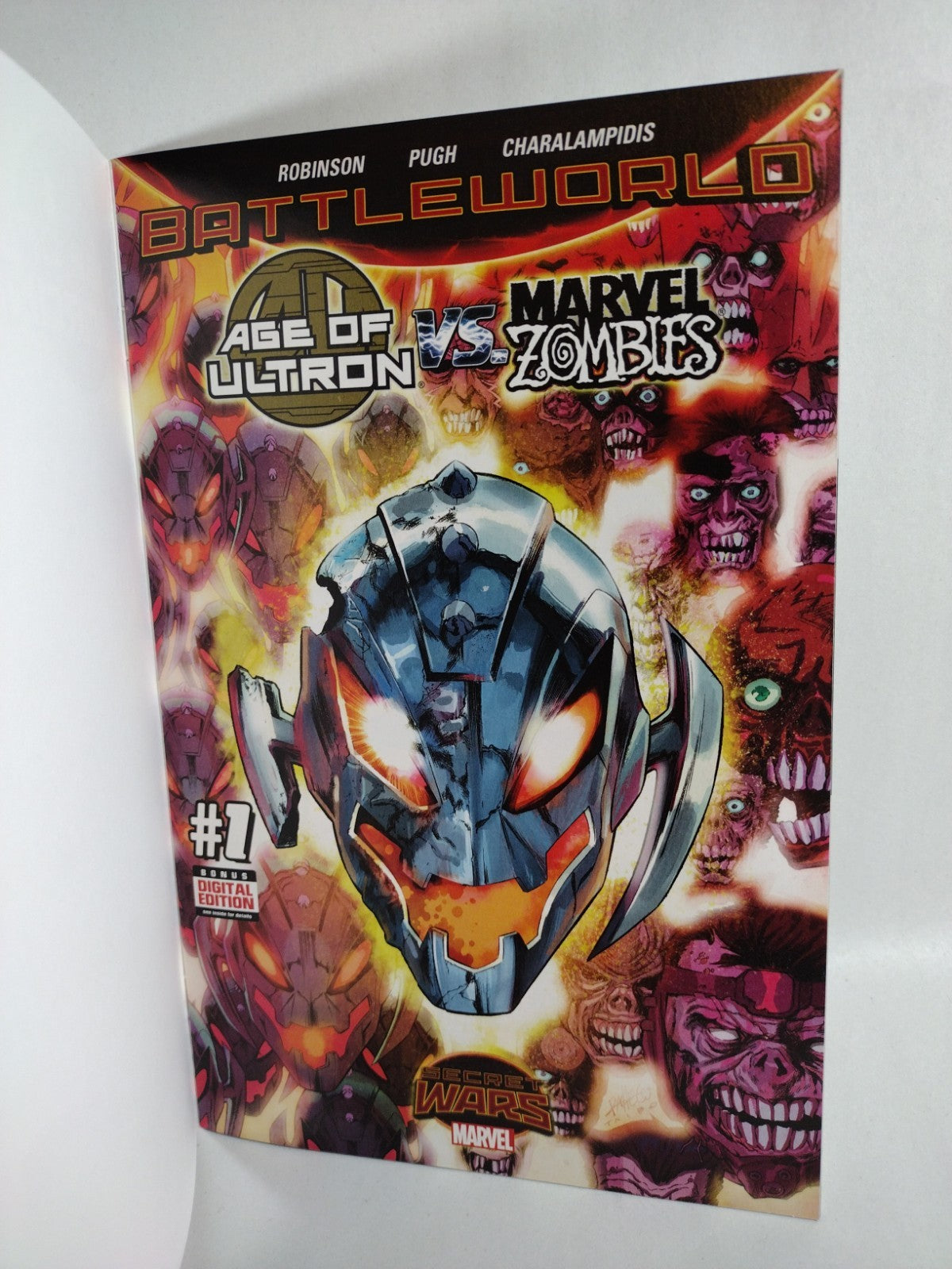 Age Of Ultron Vs Marvel Zombies #1 (2015) Marvel Comic Blank Variant Cover NM