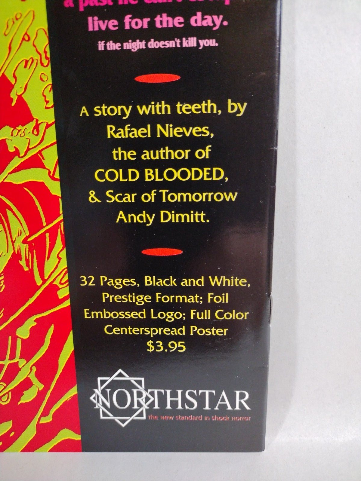 Slash #5 (1991) Arpad Northstar Horror Comic Adam McDaniel Cover Art Last issue