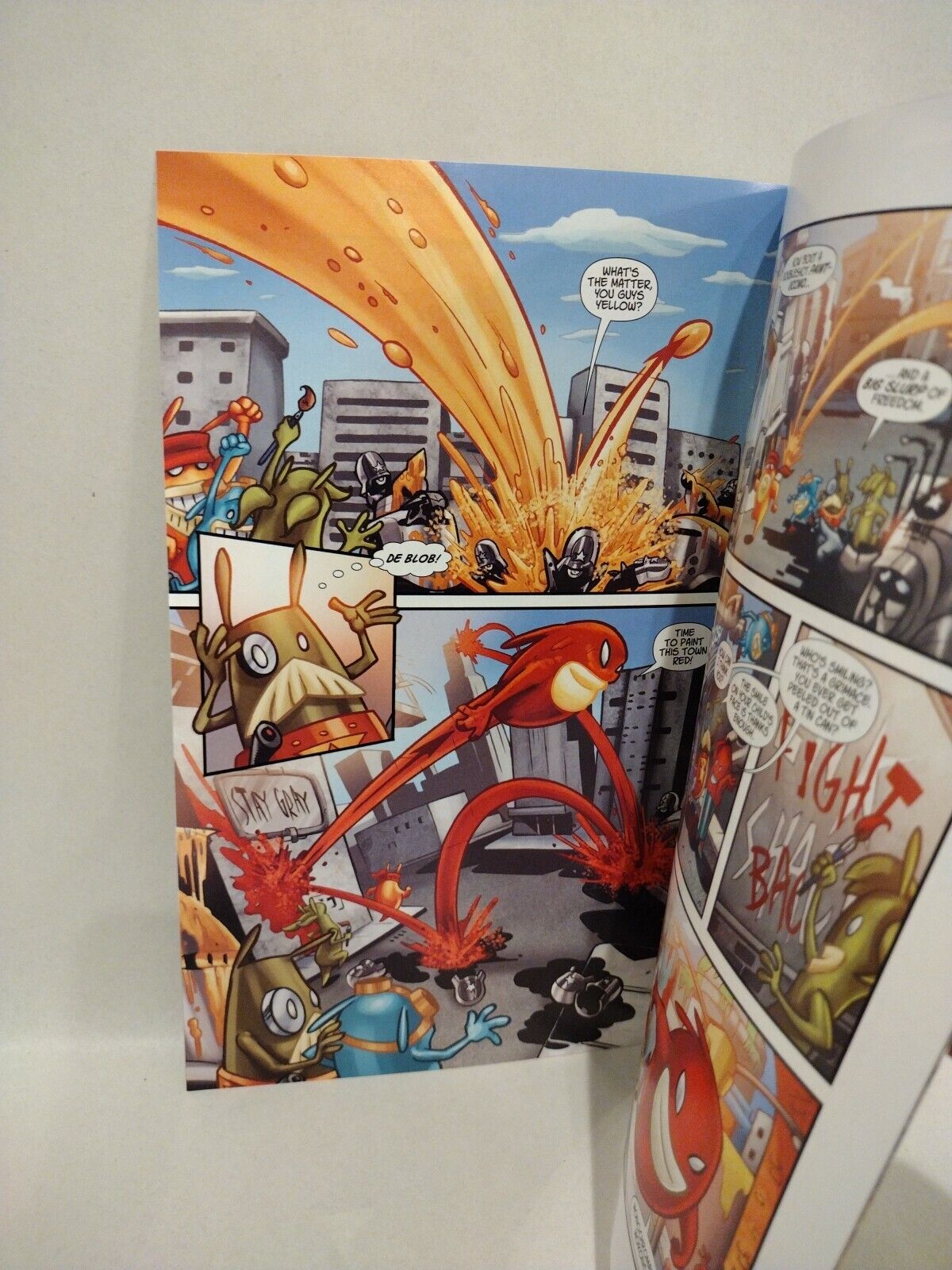 De Blob Long Live Color (2008) DC/THQ SDCC Exclusive Promotional Comic VF