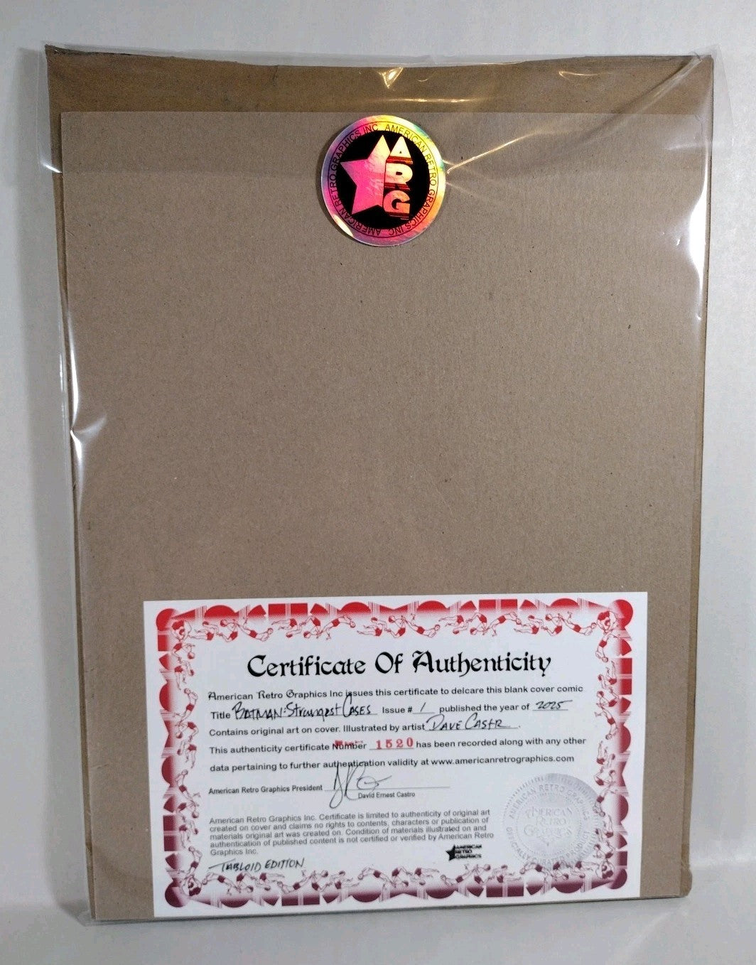 Batman's Strangest Cases Treasury Facsimile Oversize Comic W Original DCastr Art