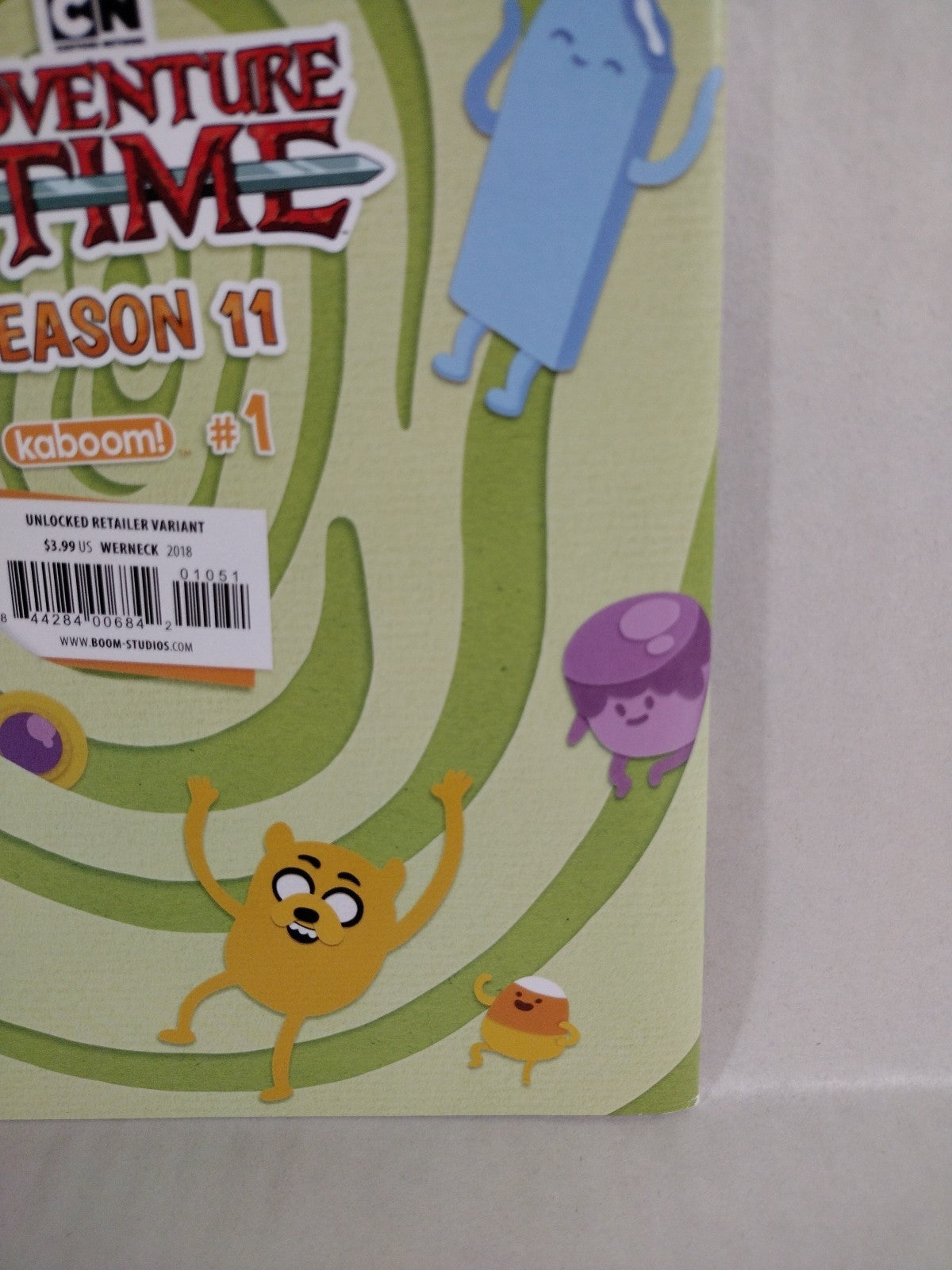 Adventure Time Season 11 #1 (2018) Boom Comic Retailer Variant FN-VF