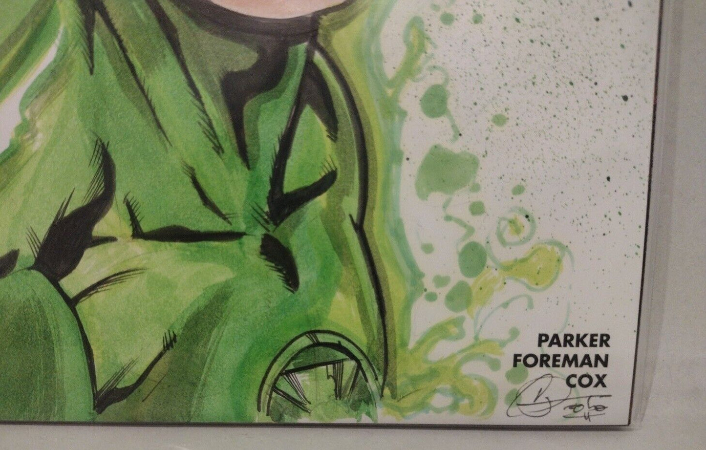 Justice League United JLU #12 DC Comic Sketch Variant W Original Campana Art