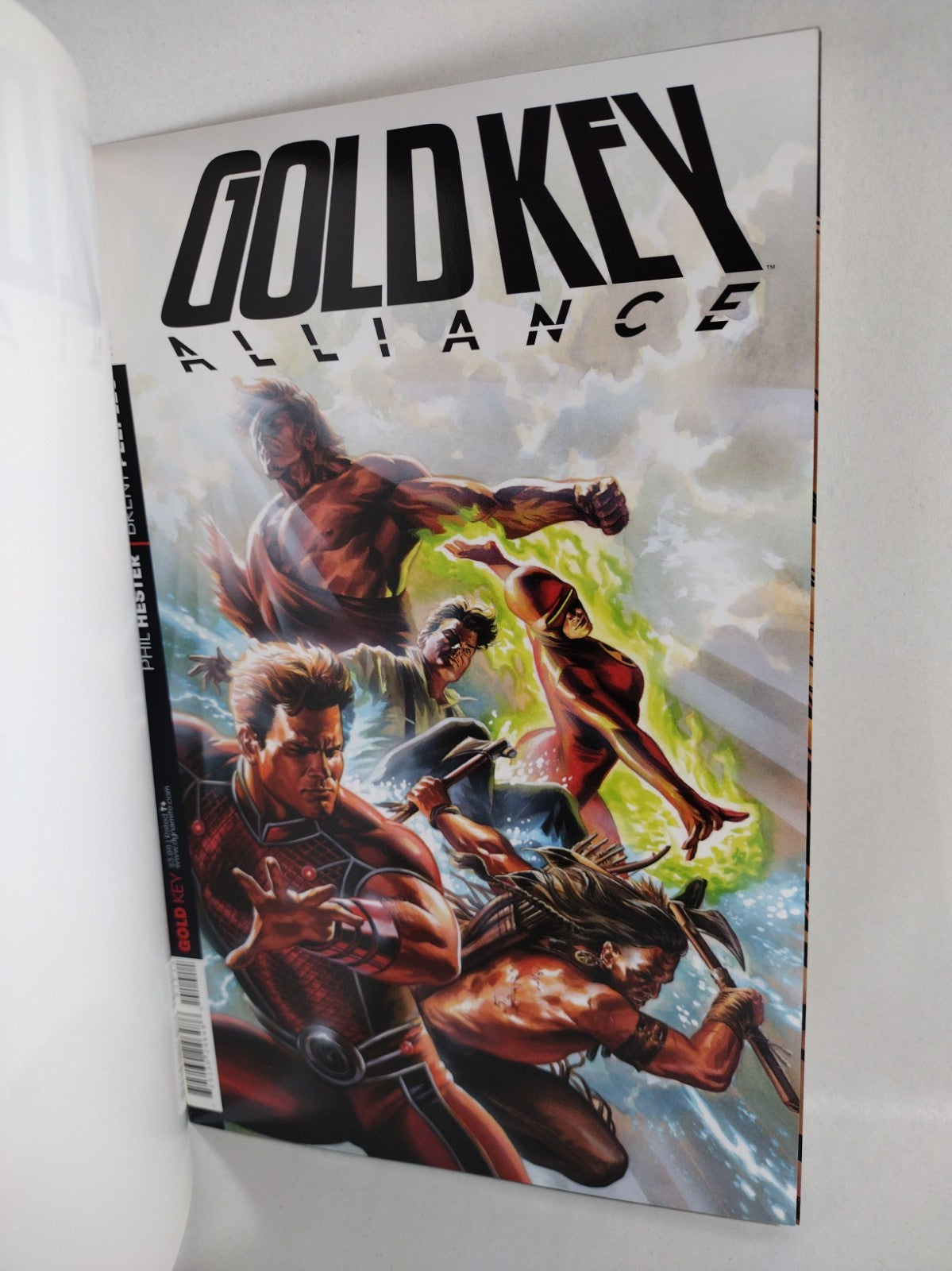Gold Key Alliance 1 (2016) Dynamite Comic Blank Sketch Cover Variant Turok NM