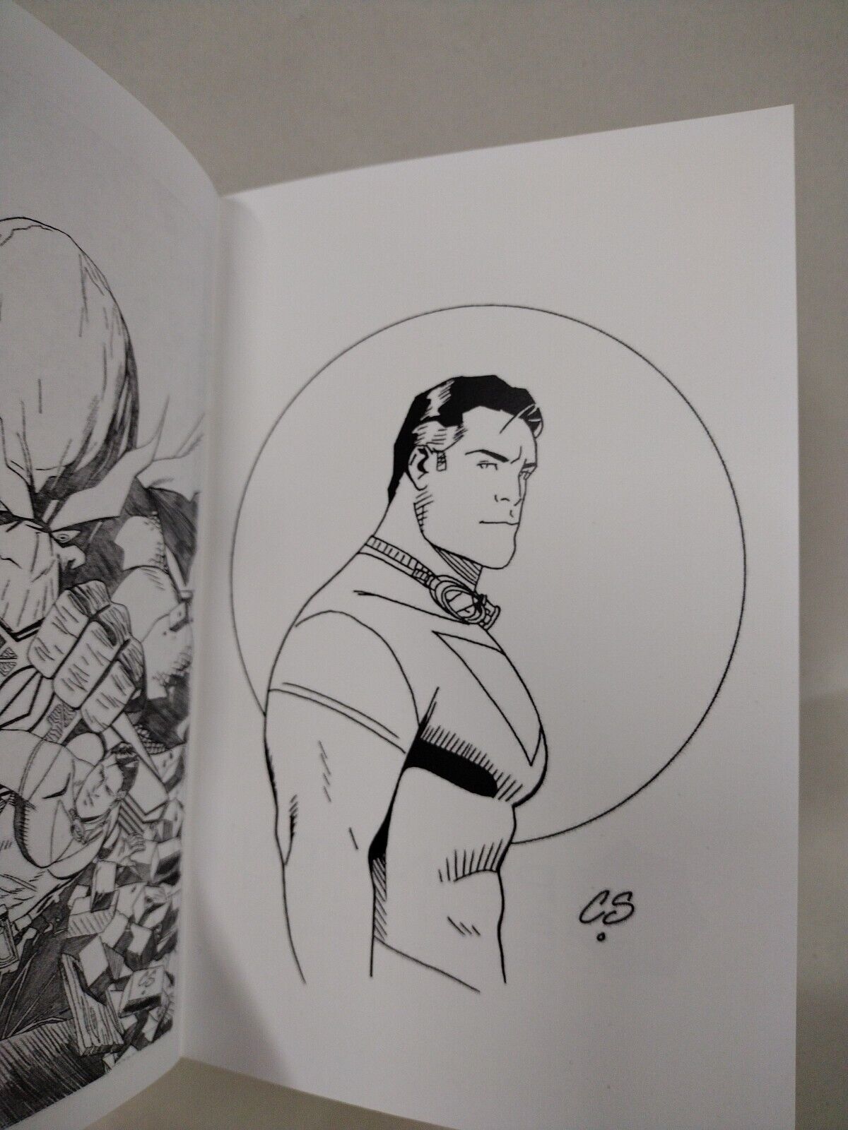 Chris Sprouse 2009 Sketchbook Signed Tom Strong Midnitgher The Spirit VF-NM