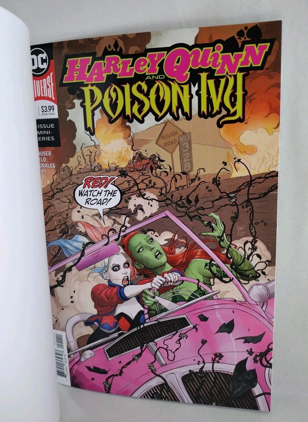 Harley Quinn And Poison Ivy #1 (2019) DC Comic Blank Sketch Variant Cover NM