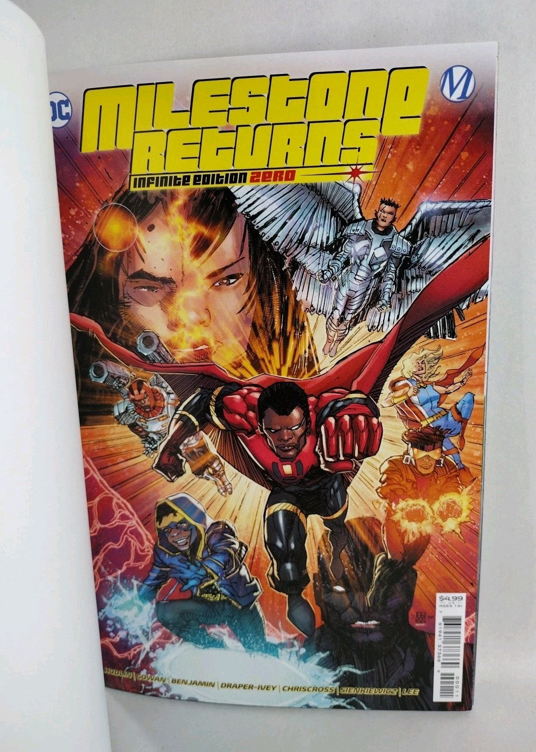 Milestone Returns Infinite #0 (2021) DC Blank Sketch Variant Cover Comic New NM