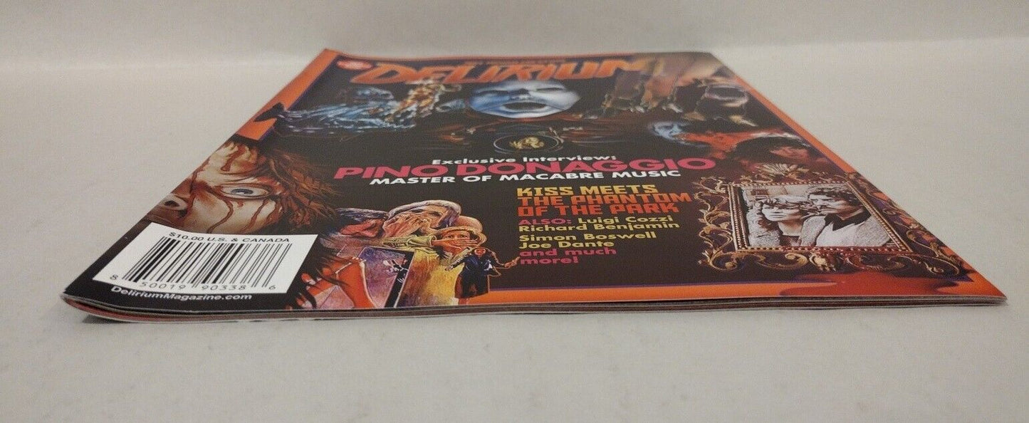 Delirium #26 (2020) Full Moon Horror Movie Magazine Pino Donaggio Exclusive