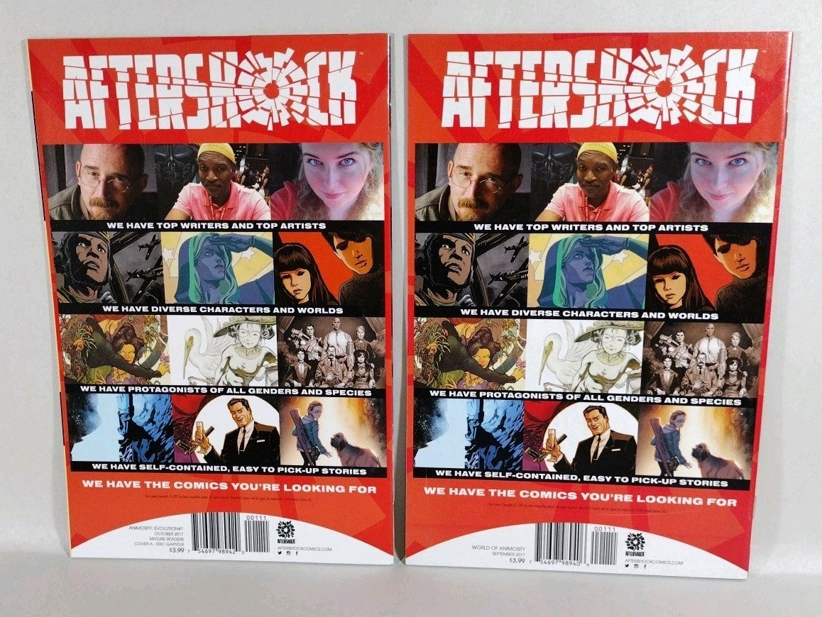 Animosity (2016) Aftershock Comic Lot #2-10 Rise #1-3 Evolution