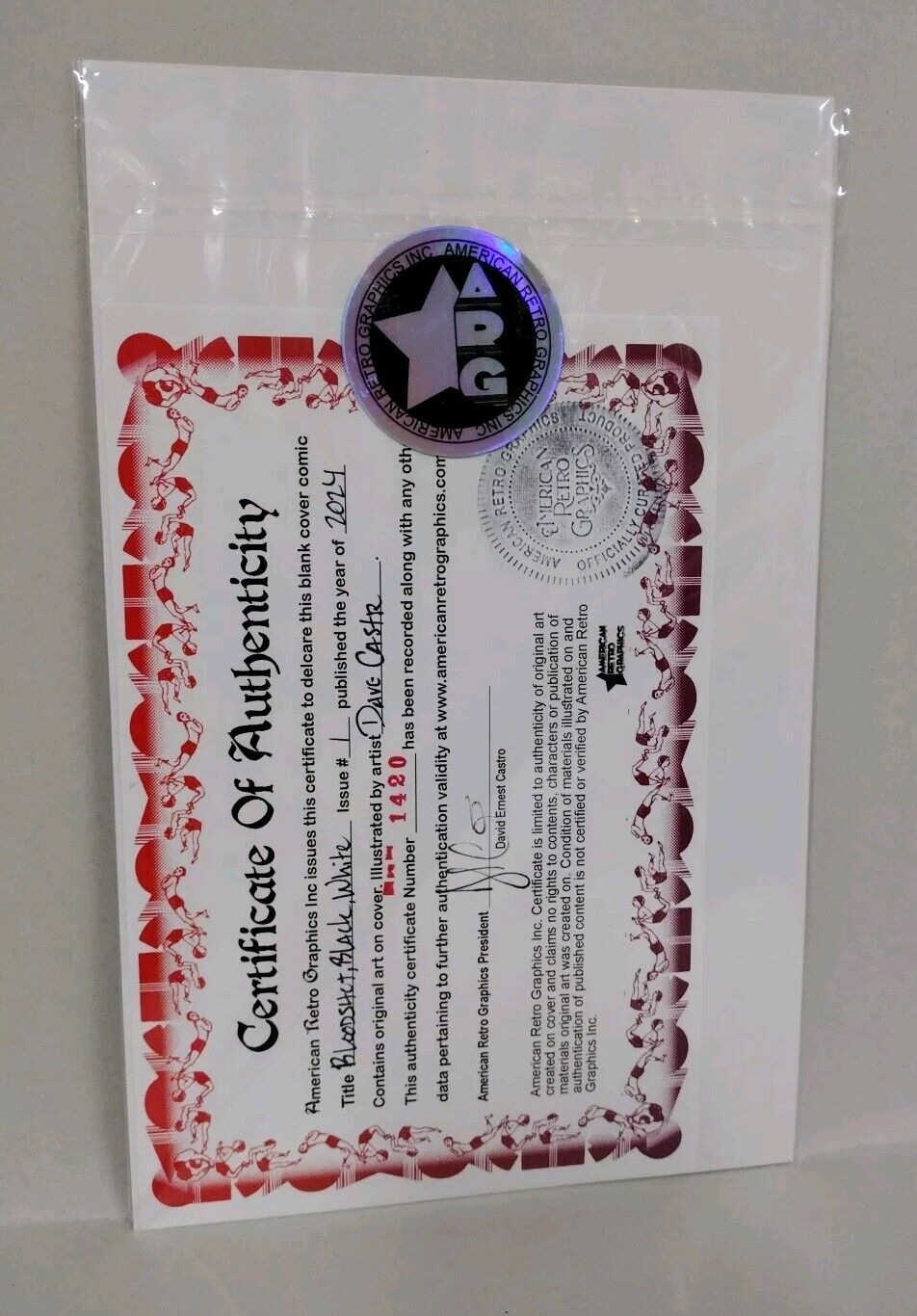 Black White & Bloodshot #1 Valiant Alien Comic Sketch Var W Original DCastr Art