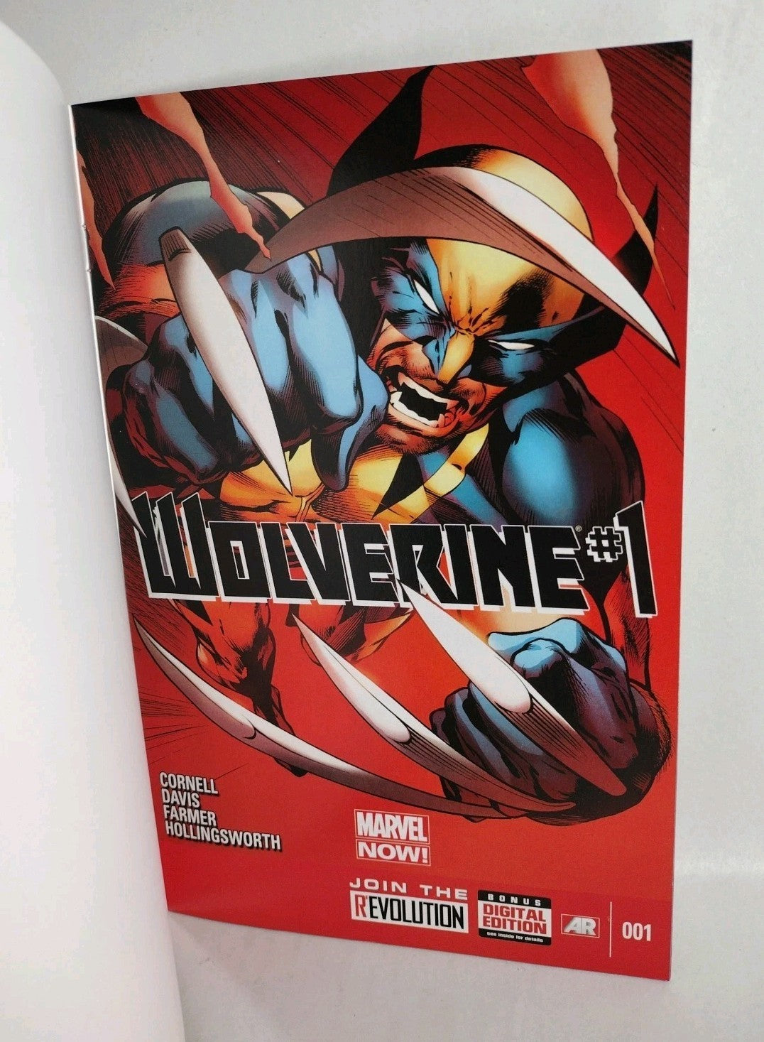 Wolverine #1 (2013) Marvel Comic Blank Sketch Variant Cover NM