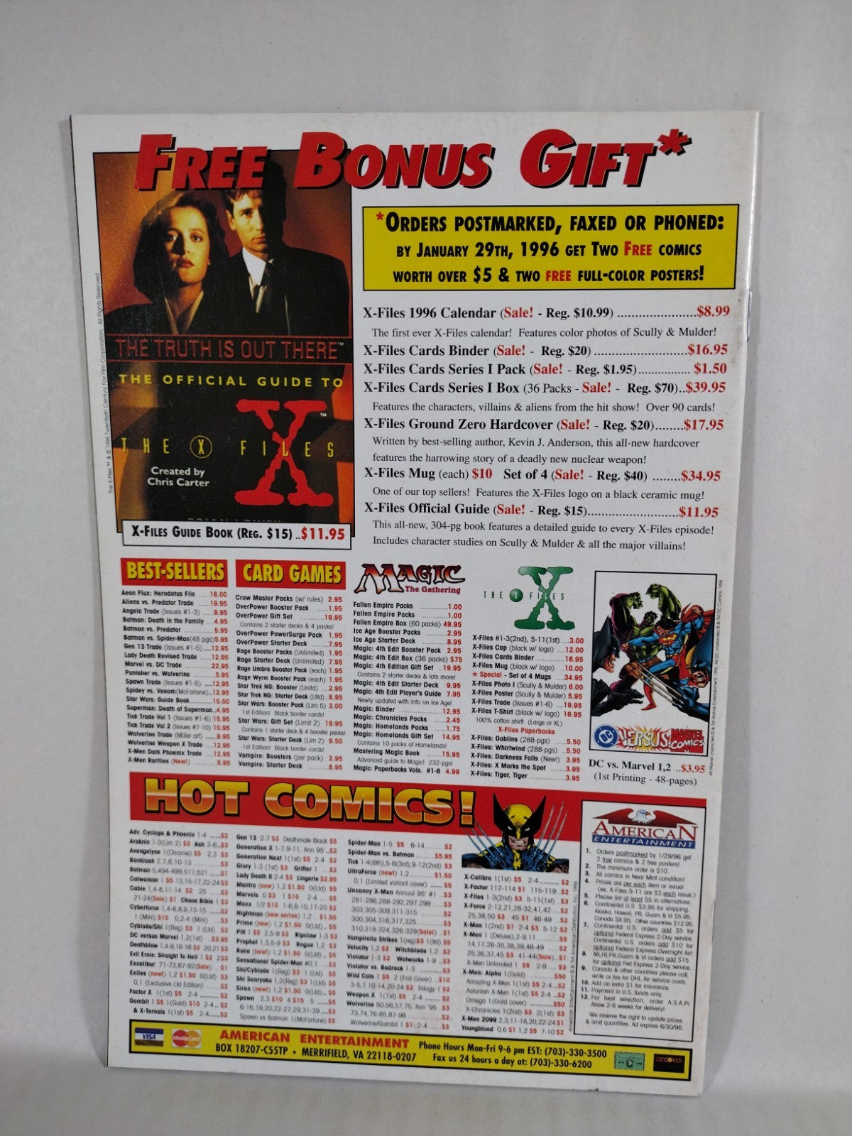 X-Files (1995) Topps Comic Lot #2 3 4 5 12 Charlie Adlard VF-NM