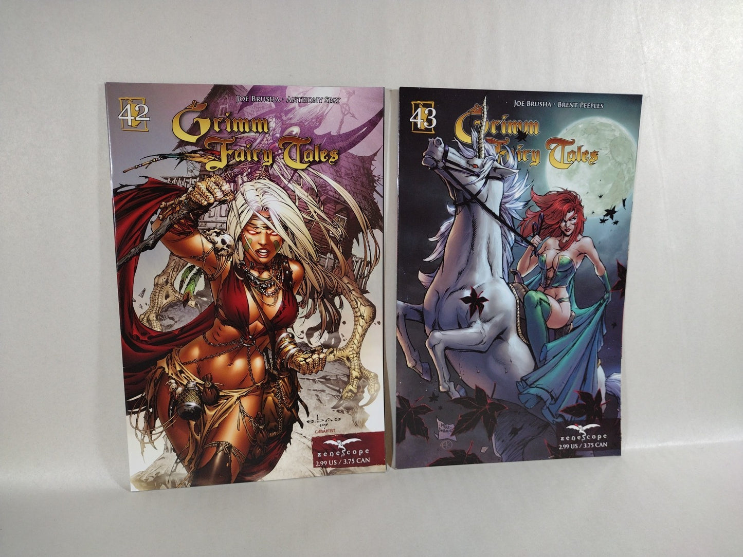Grimm Fairy Tales 2007 Zenescope Comic Lot Set #13-43 Annual 2007 08 Giant SZ 1