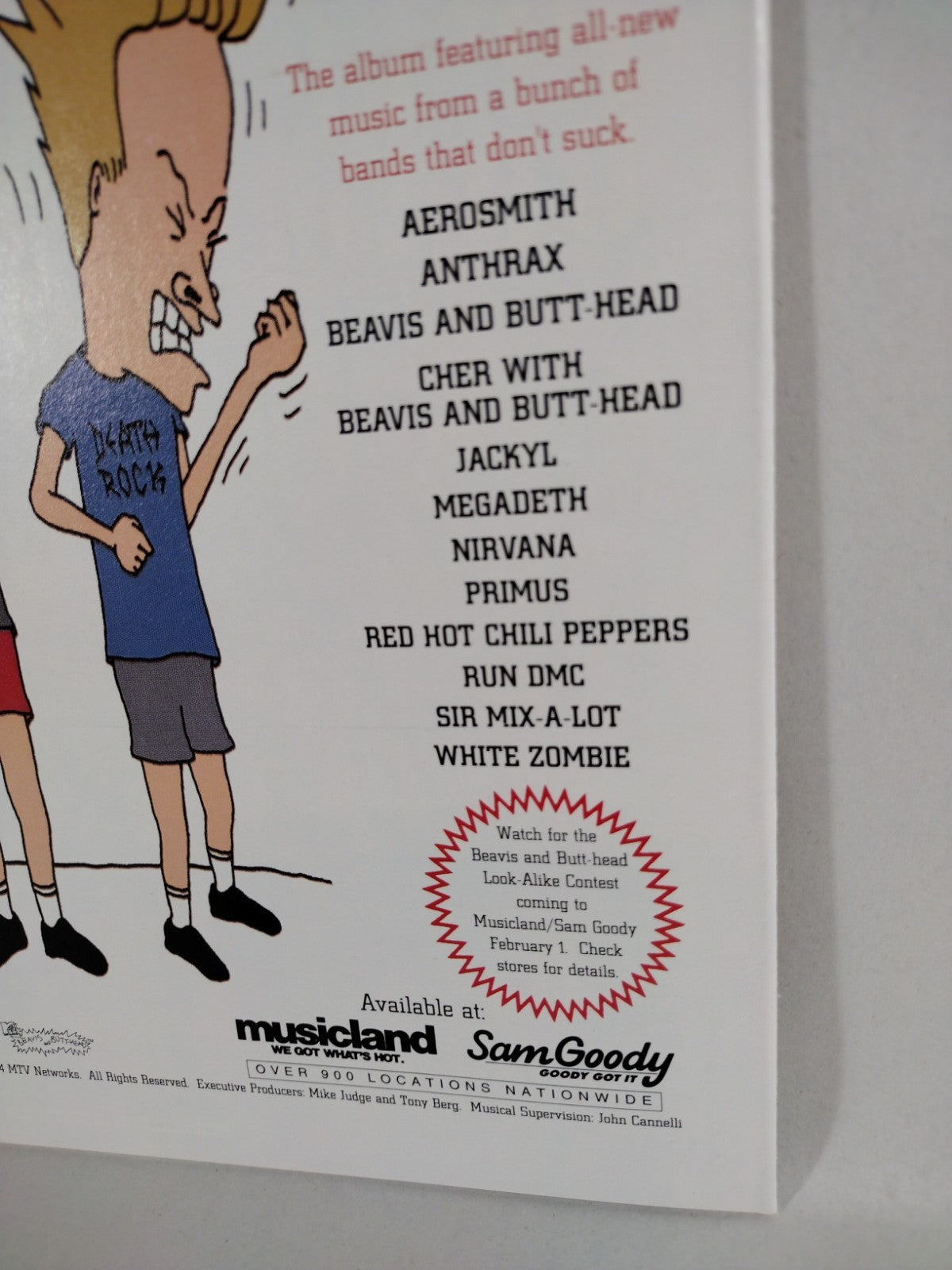 Beavis And Butt-Head #1 (1993) Marvel MTV 1st Comic Appearance NM