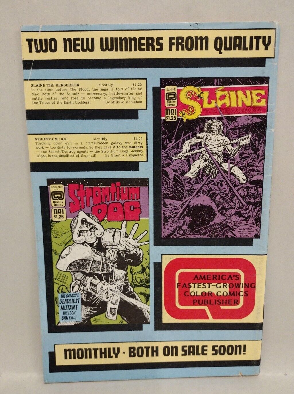 2000AD Presents #7 8 9 13 (1986) Quality Comic Lot Set Dan Dare Judge Anderson