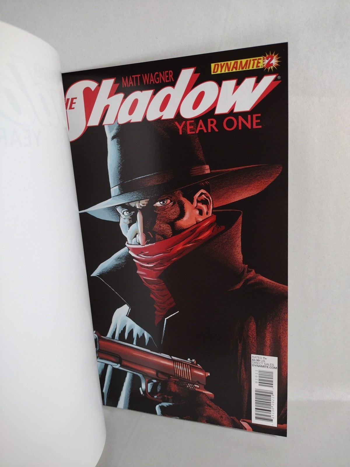 Shadow: Year One 2 (2013) Dynamite Blank Sketch Variant Cover Comic Wagner VF-NM