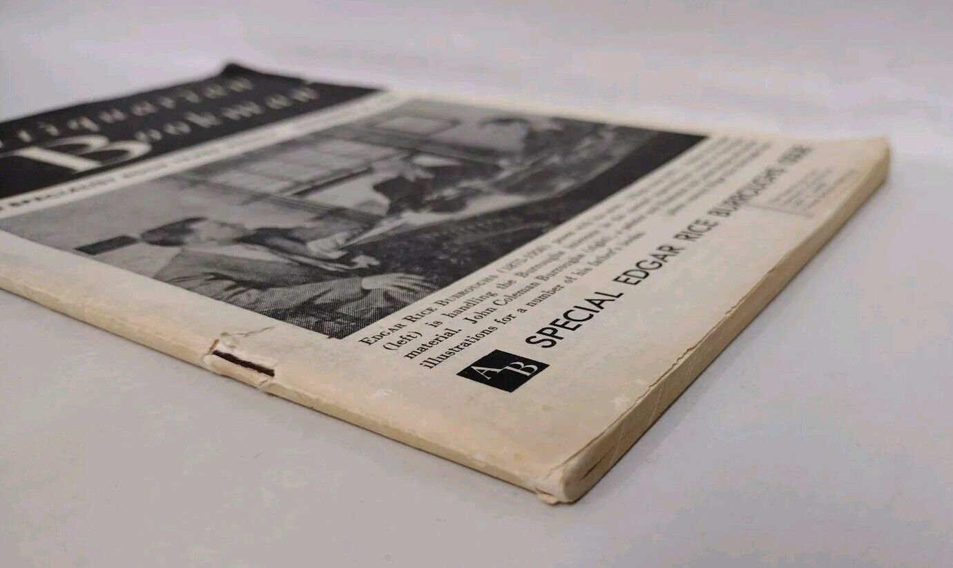 Antiquarian Bookman #22 (1963) Trade Magazine Edgar Rice Burroughs Index Issue