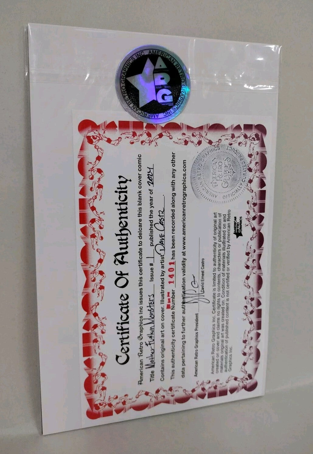 Mother Fu*kin Monsters #1 Image Comic Sketch Variant W Original DCastr Art