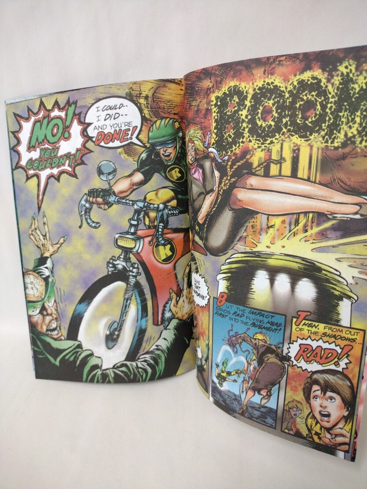 RAD RIDER SAFETY CYCLER (1997) PSA Comic 1st App Neal Adams Trevor Von Eeden