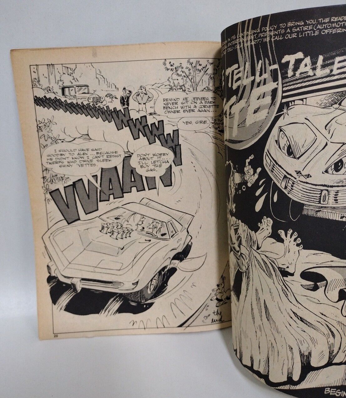 CAR Toons (1977) #97 Petersen Publishing Corvette Issue Errol McCarthy