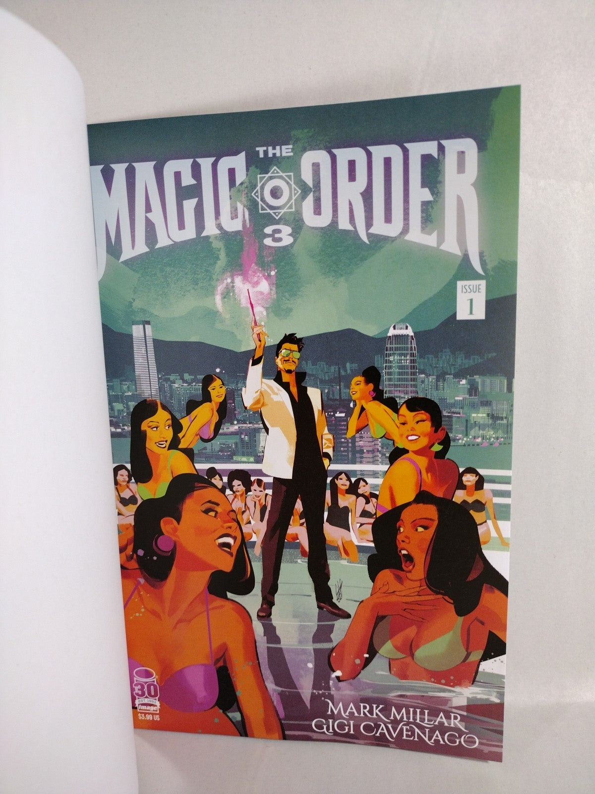 Magic Order 3 #1 (2022) Image Blank Variant Cover Comic Millarworld New NM