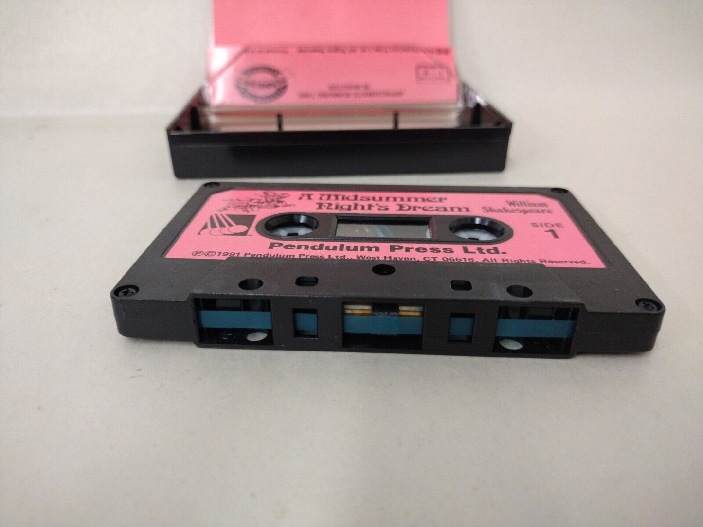 A Midsummer Night's Dream (1991) Pendulum Press Cassette W Booklet + Postcards