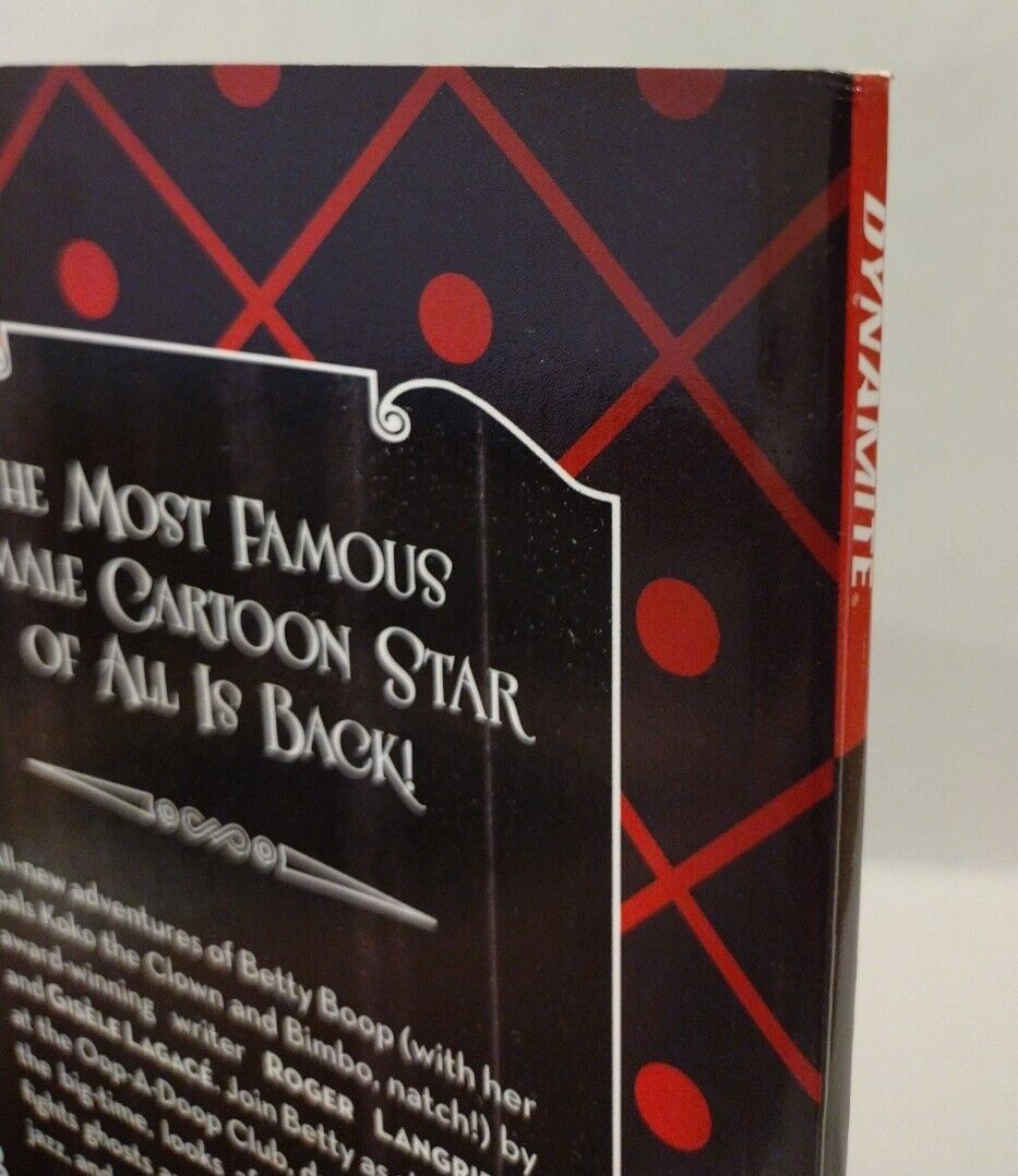 BETTY BOOP (2017) Dynamite Comics TPB SC Landridge Lagace Unread Graphic Novel