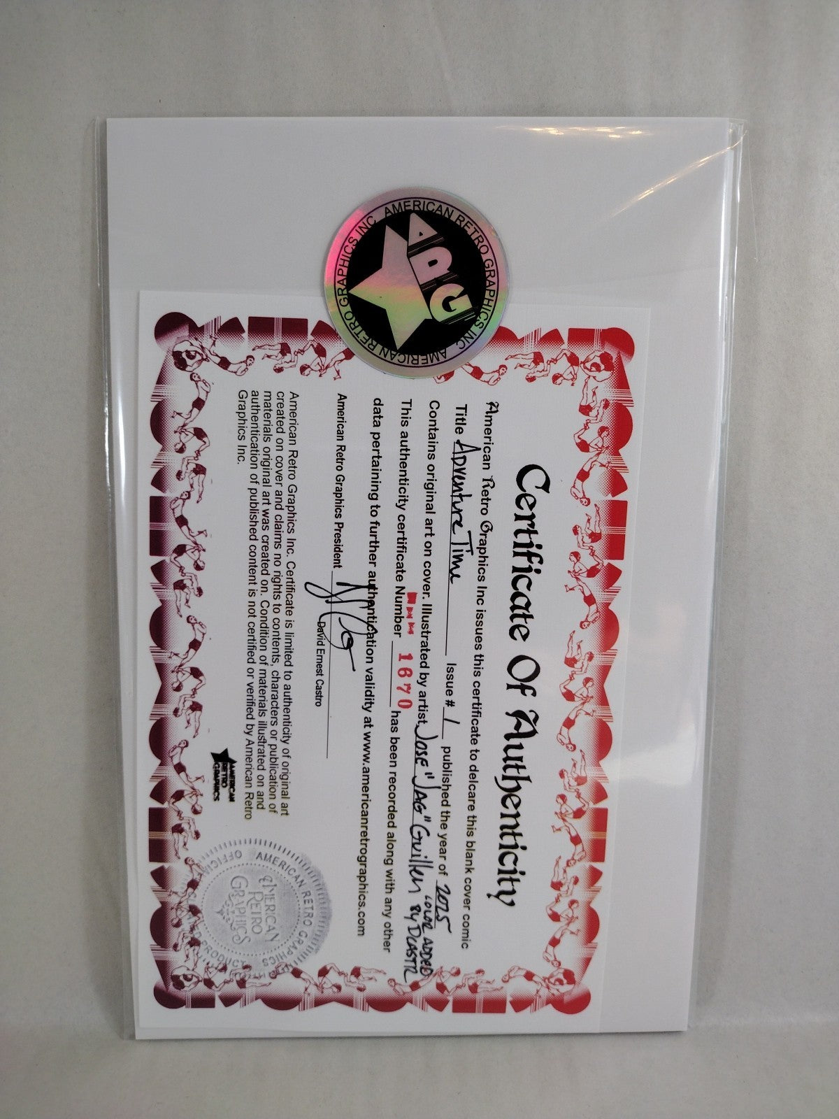 Adventure Time 1 (2025) Oni Press Sketch Cover Comic W Original Jose Guillen Art