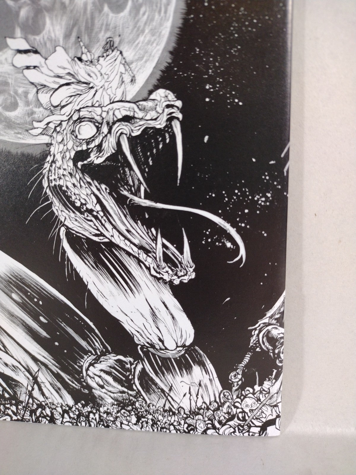 The Moon is Following Us #1 (2025) Image Comic 1:50 BW Ratio Variant DWJ NM