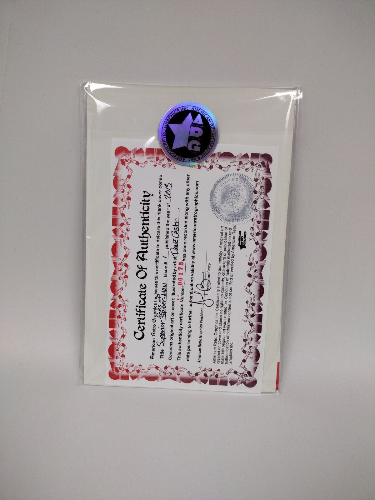 Superior Foes of Super-Man #1 (2013) Sketch Variant Comic Original DCastr Art