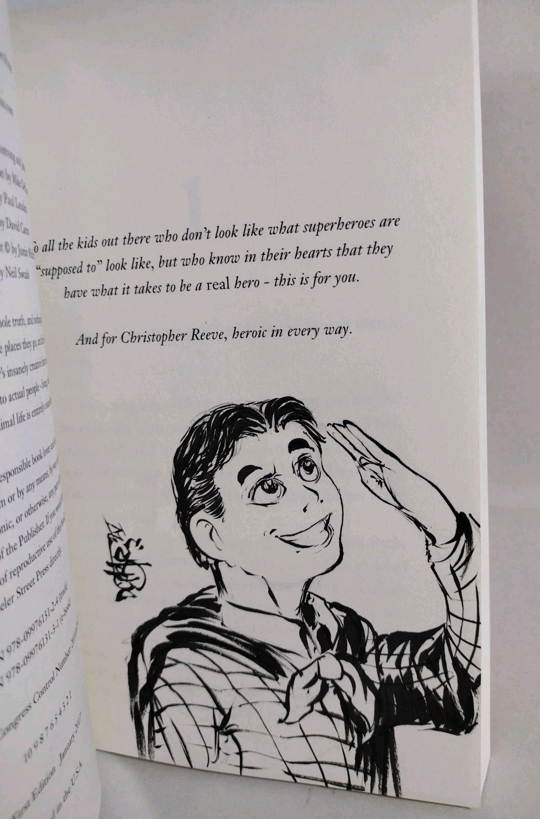 Will Peck Saves The World (2017) Wheeler St SC W Original Sketch By Dave Castr