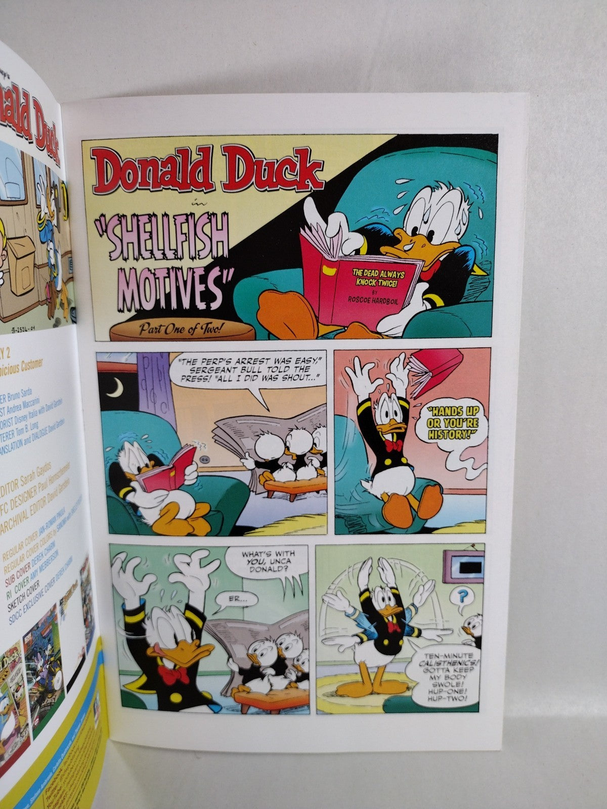 Donald Duck #1 (2015) IDW Disney Comic Blank Sketch Variant Cover VF-NM