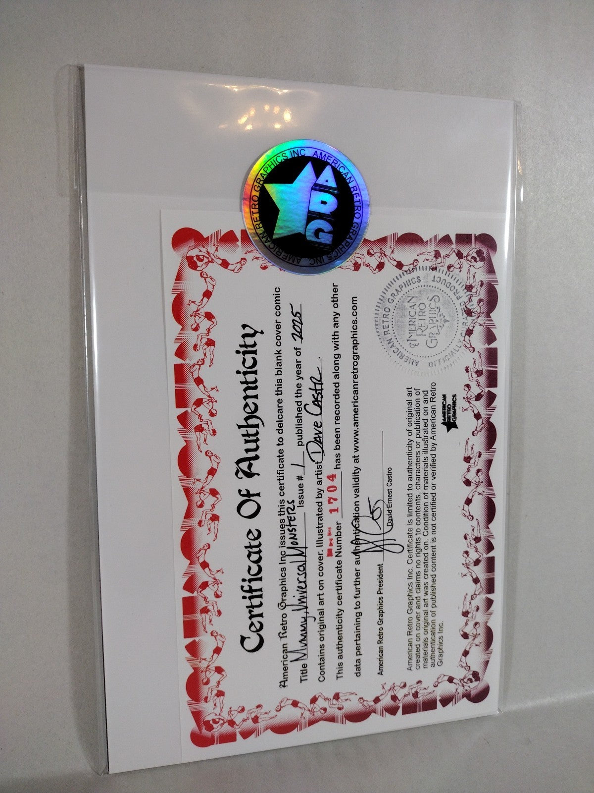 The Mummy #1 (2025) Image Comic Sketch Variant Cover W Original Dave Castr Art