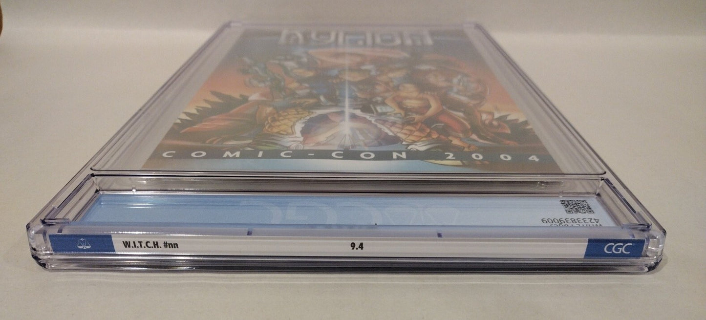 RARE DISNEY W.I.T.C.H. & KYLION 2004 Comic Con Exclusive Flip Book Promo CGC 9.4