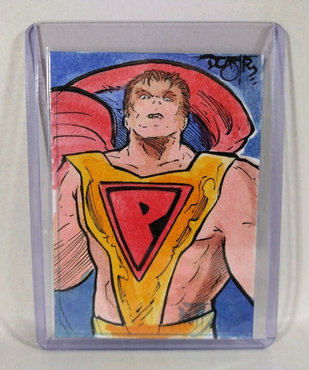 Dave Castr Crusin (2025) OAC Sketch Card W Original Ultraverse Prime Art ACEO