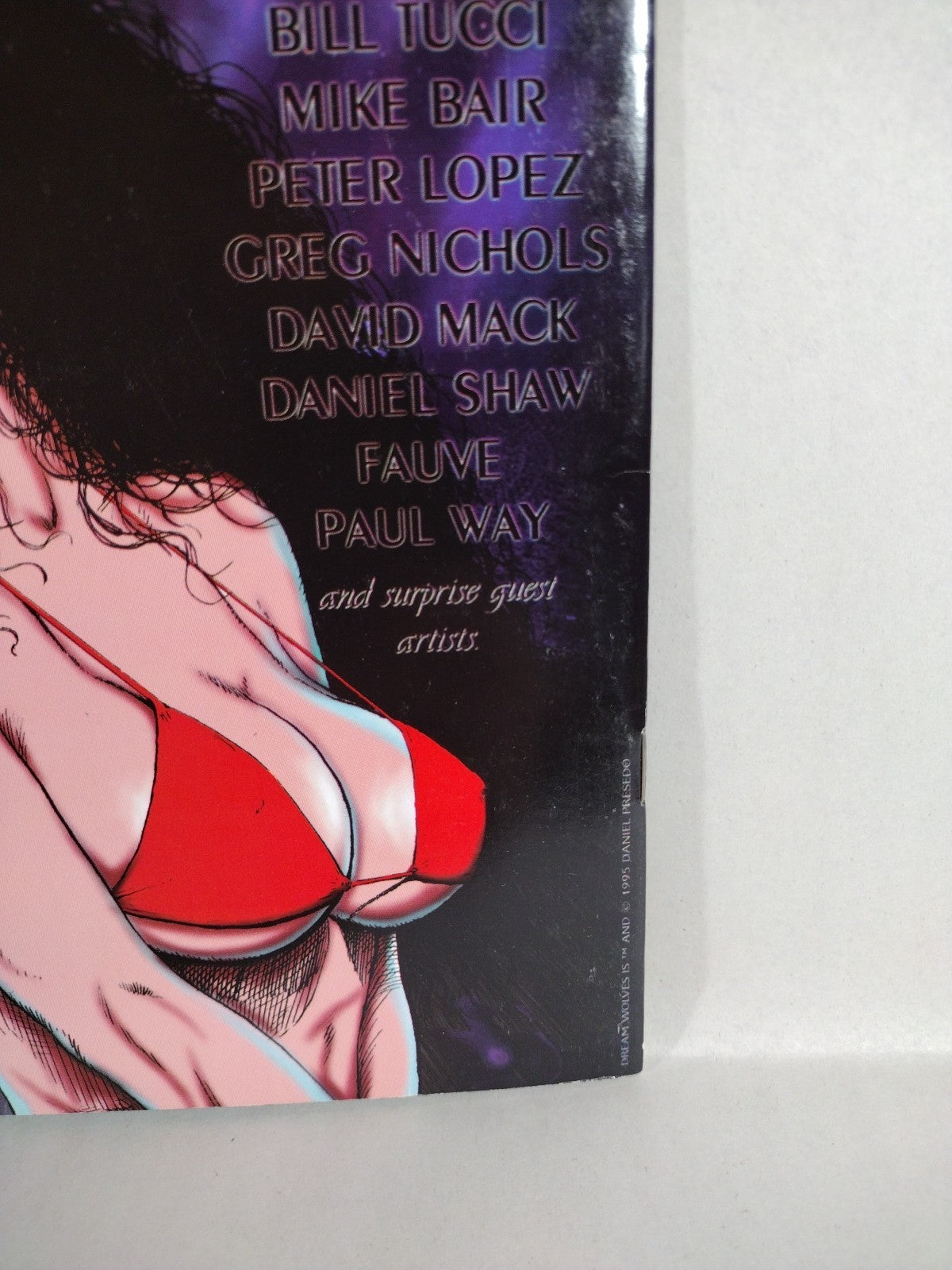 Dream Wolves #8 (1995) Cover A & Gold Edition Daniel Presedo