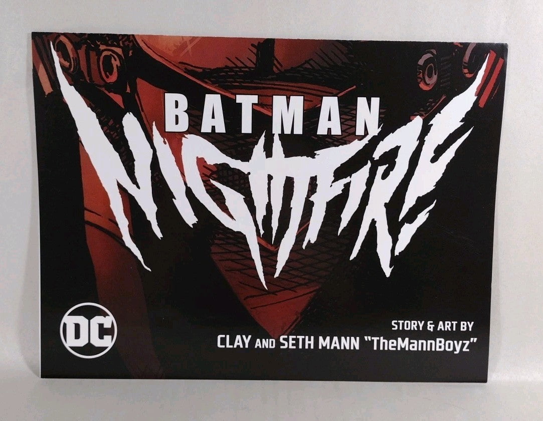 DC Elsewords (2024) Promotional Comic Folded Poster Set Of 6 Batman Vampires