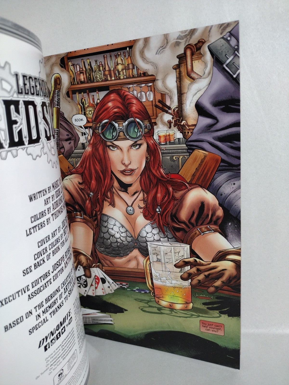 Legenderry Red Sonja #1 (2018) Dynamite Blank Sketch Variant Cover Comic New NM