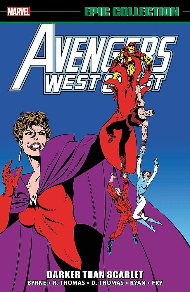 Avengers West Coast Epic Collection: Darker Than Scarlet TPB Graphic Novel (NEW)